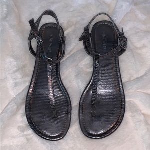 Nine West Silver sandals